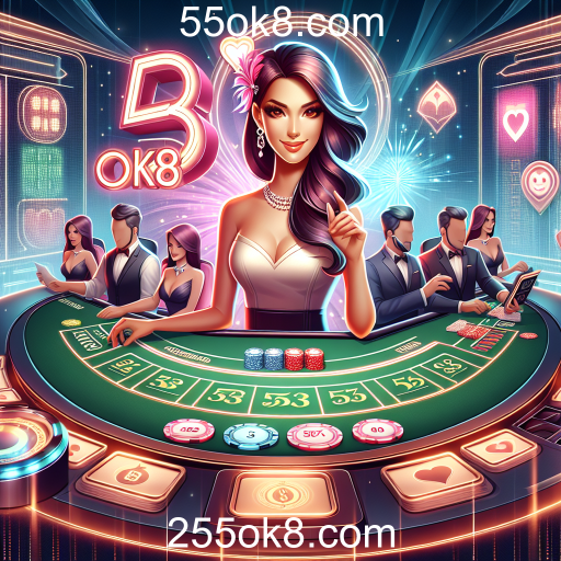 Descubra a Emoção do Casino Ao Vivo em 55ok8.com